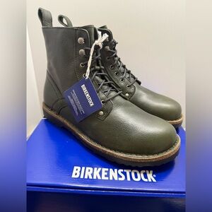 Birkenstock Bryson Combat Lace-up Boots 42 11 NWT Thyme Green